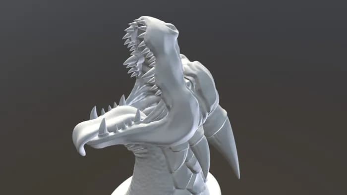 STL - dragon maw stl