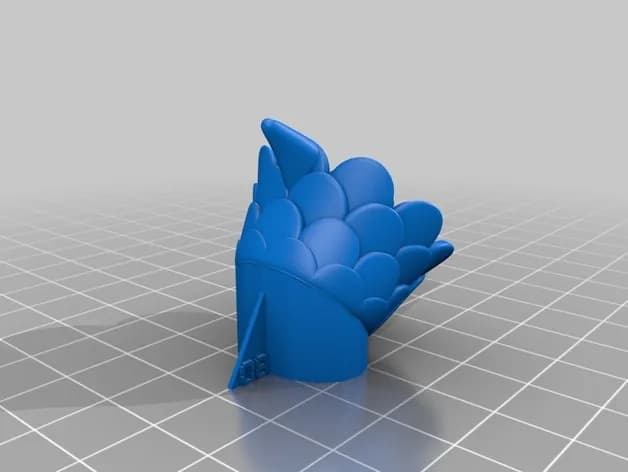 STL - Dragón Oriental Articulado render 2