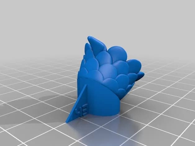 STL - Dragón Oriental Articulado render 3