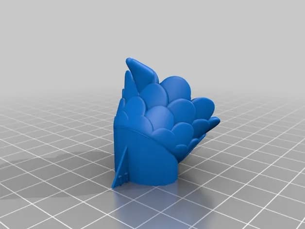 STL - Dragón Oriental Articulado render 4