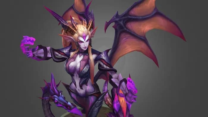 STL - dragon sorceress zyra stl