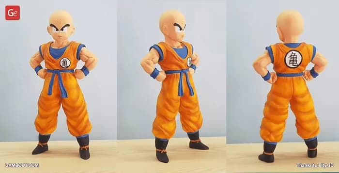STL - dragonball krillin gambody