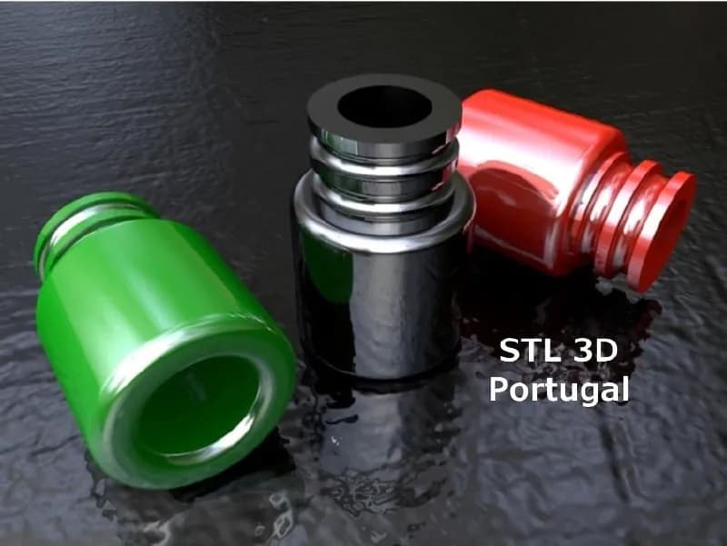 STL - Drip Tip de vapeo