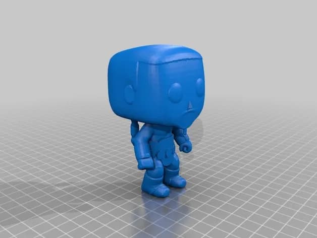STL - drogo figure render 2
