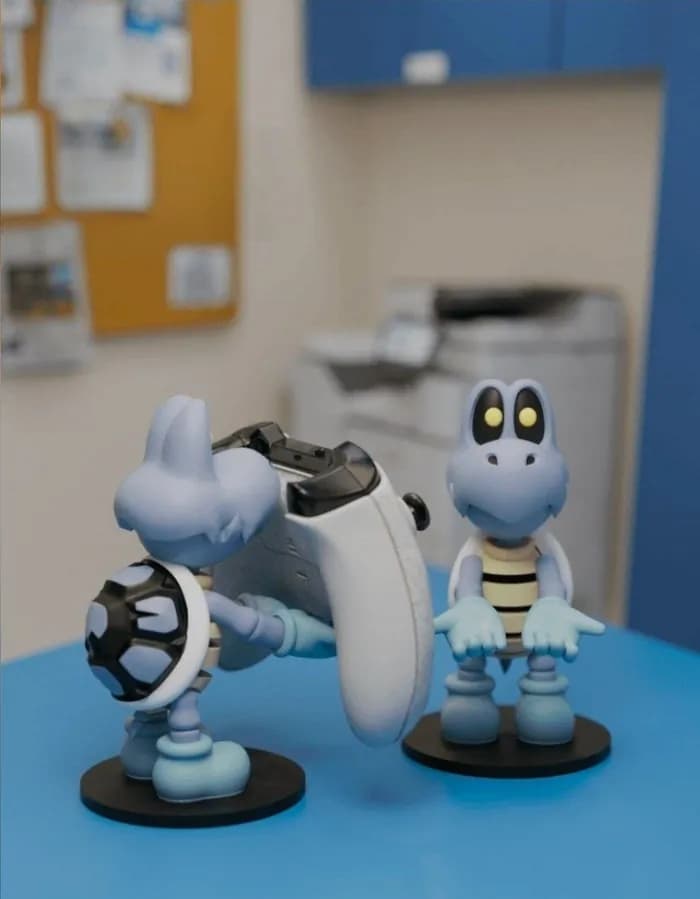 STL - dry bones controller stand