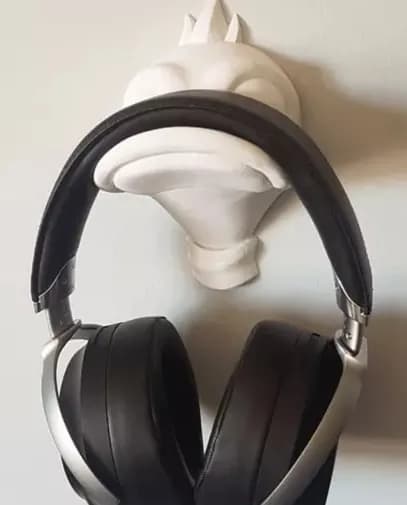 STL - duck headphone hanger