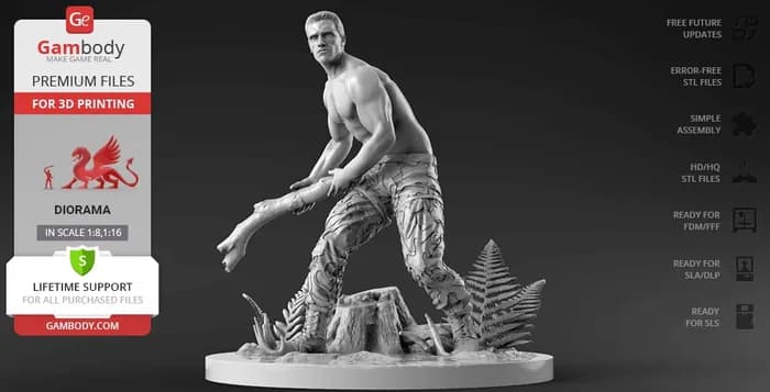 STL - dutch diorama pt 2