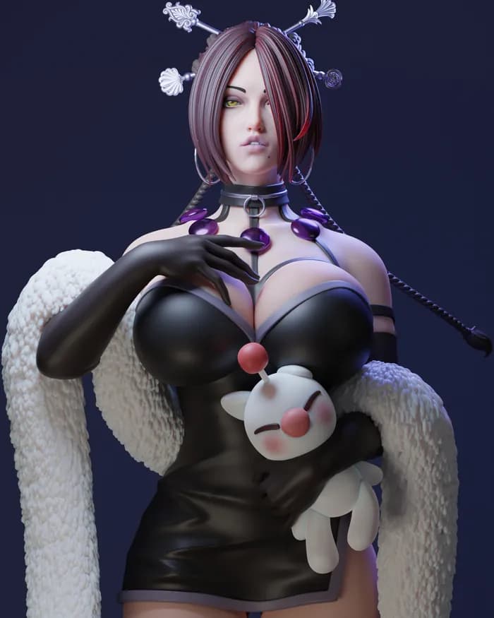 STL - E.S Monster – Fantasy Lulu – Print