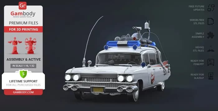 STL - ecto1 fdm rar