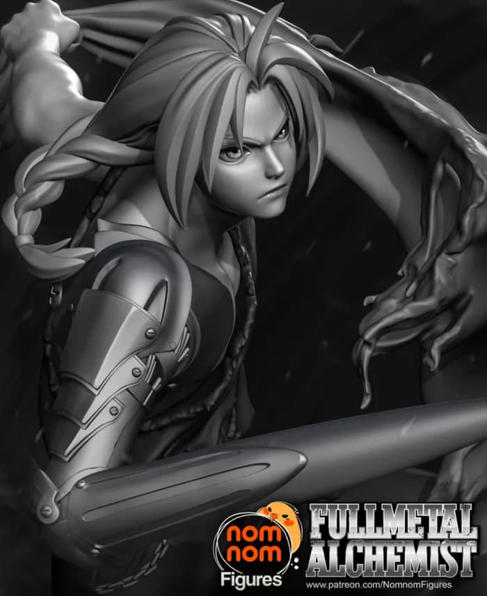STL - edward elric full metal alchemist