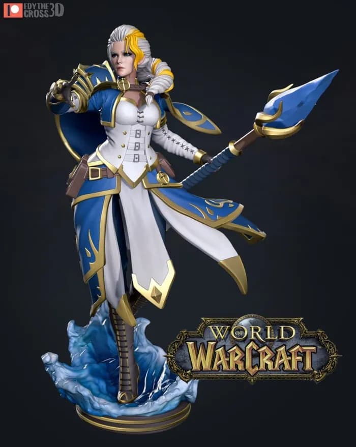 STL - edythecross3d jaina proudmoore