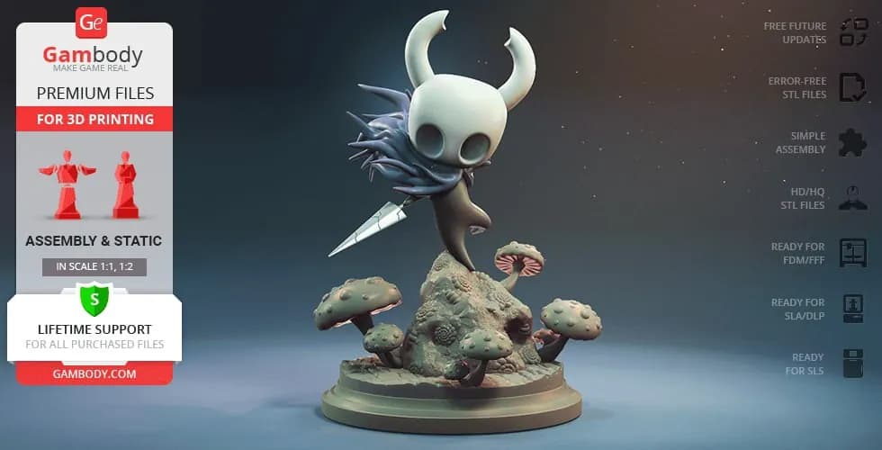 STL - El Caballero del Hollow Knight