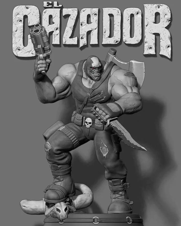 STL - El Cazador estilo Mad Max