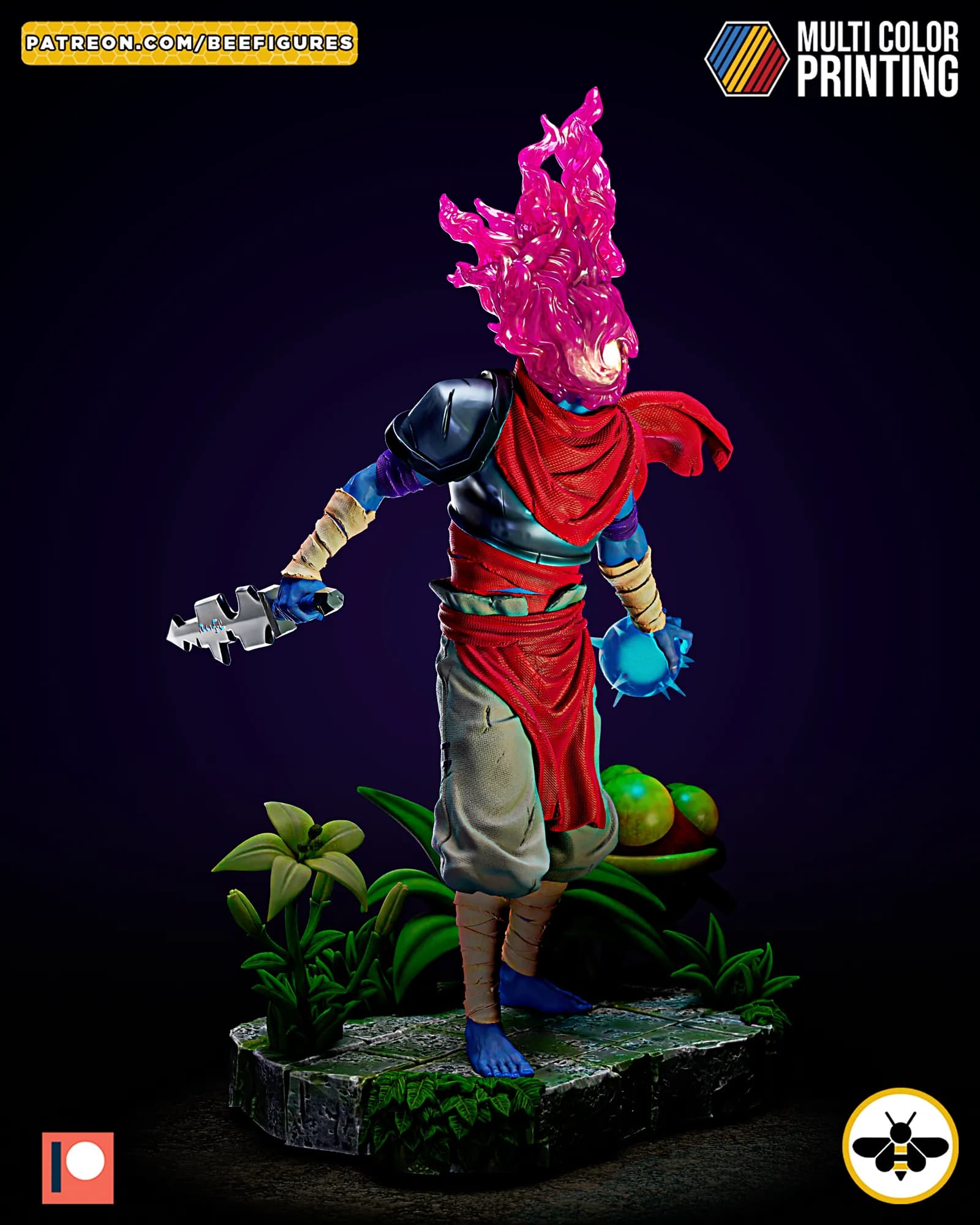 STL - El Descabezado de Dead Cells render 5