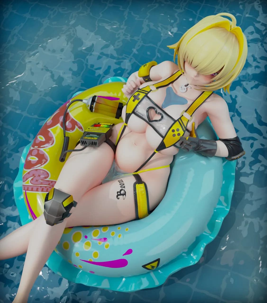 STL - Eleeg Rubi en la piscina