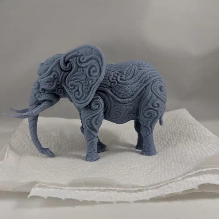 STL - Elefante Ornato Zane Rogers