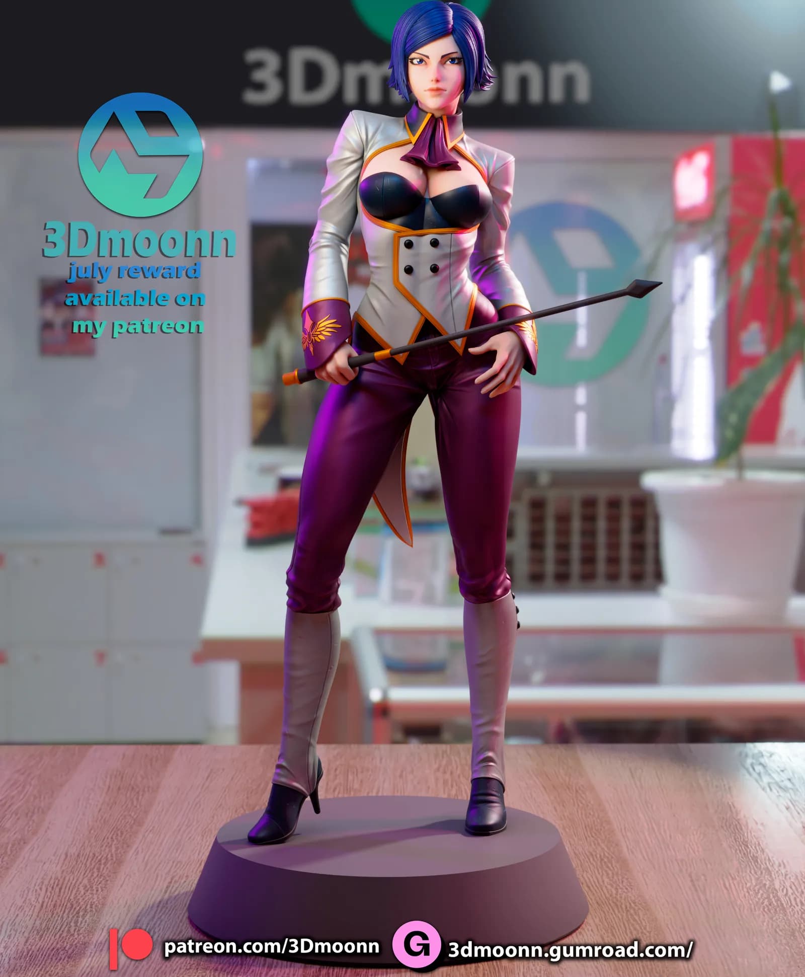 STL - Elizabeth KOF Figura de Acción