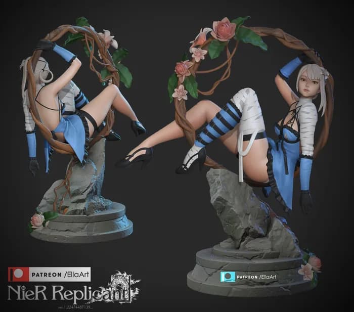 STL - ella art kaine nier replicant