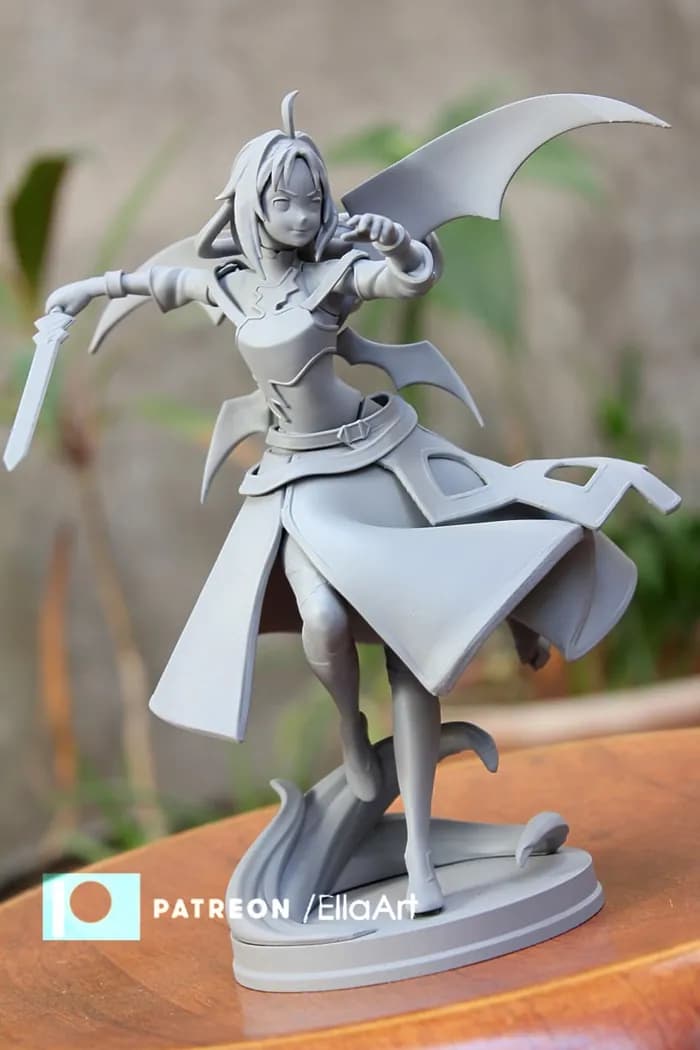 STL - ellaart yuuki konno sao render 2
