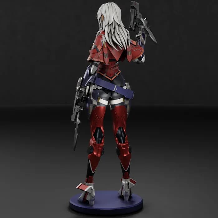 STL - Elma de Xenoblade Chronicles render 3