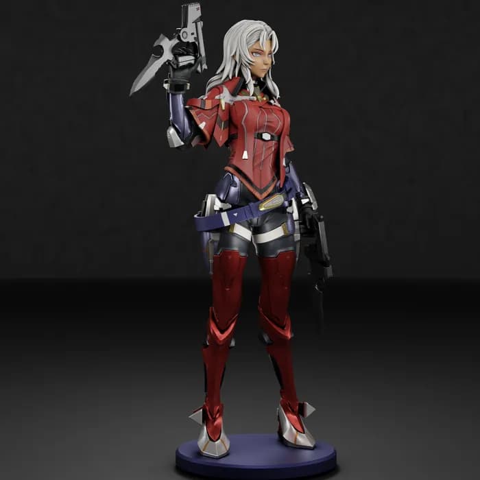 STL - Elma de Xenoblade Chronicles render 5