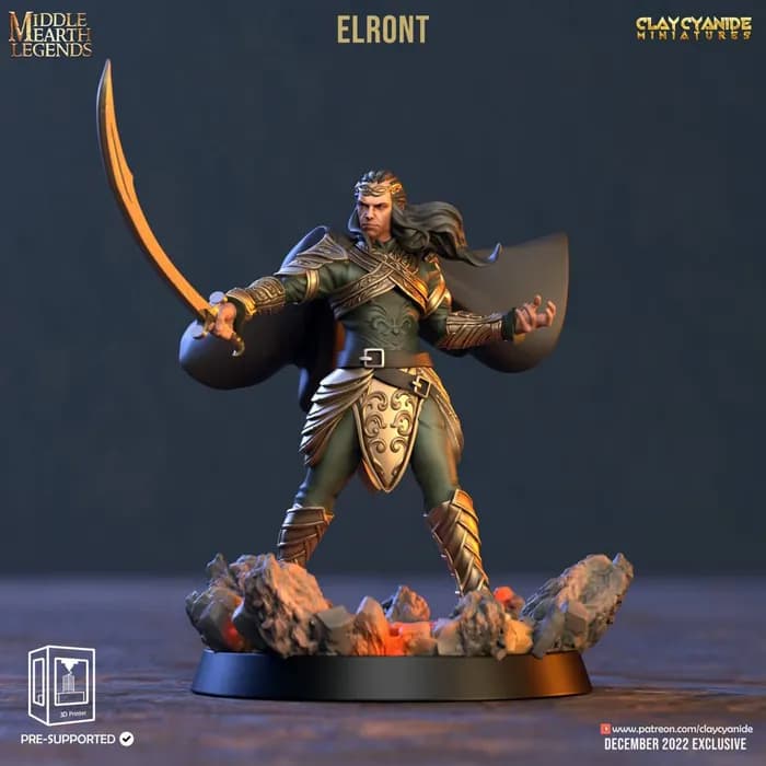 STL - Elrond, Señor de Rivendell
