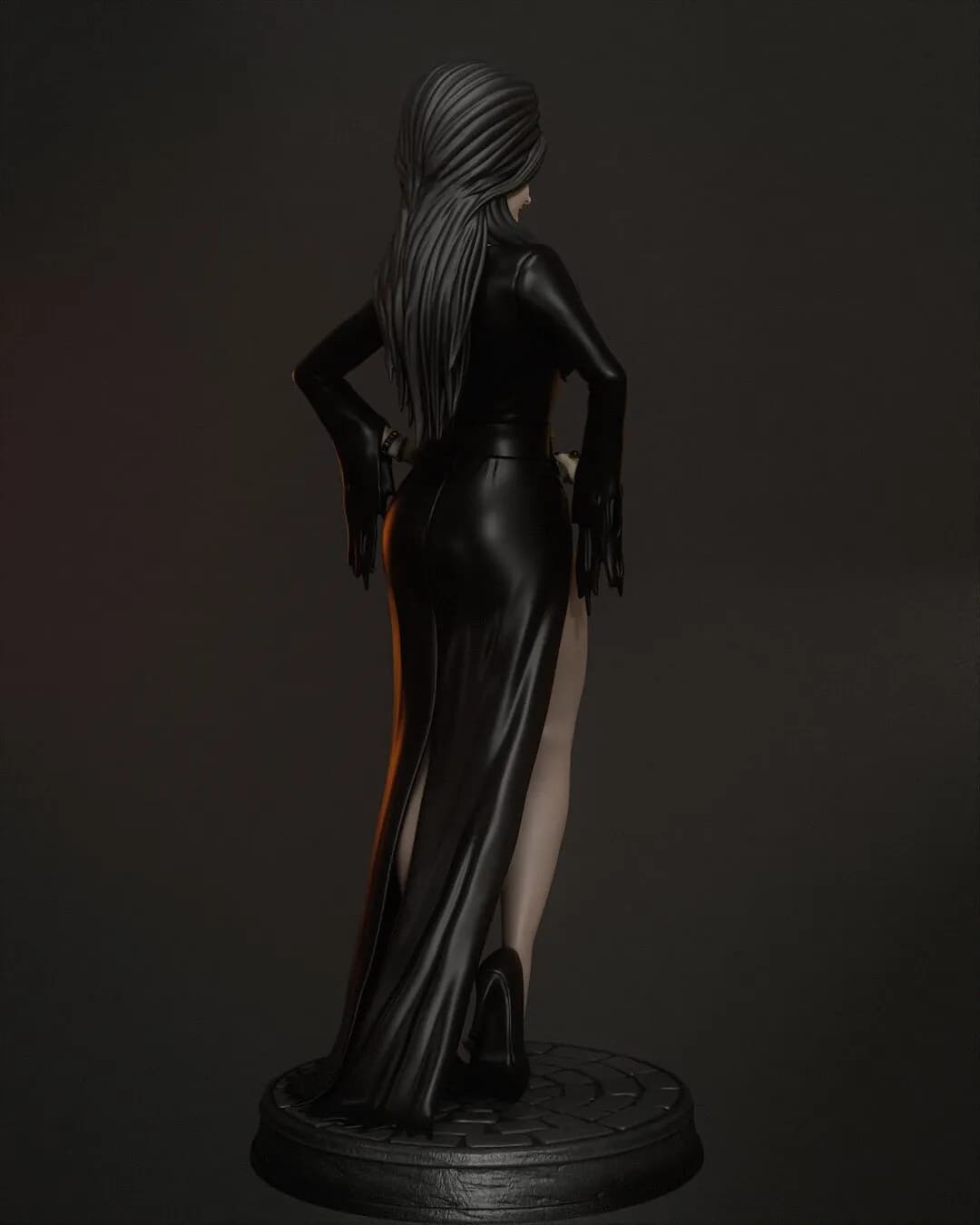 STL - Elvira, Mistress of the Dark render 5