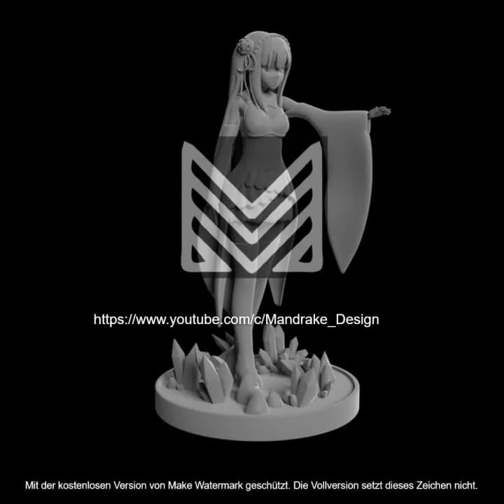 STL - Emilia de Re:Zero
