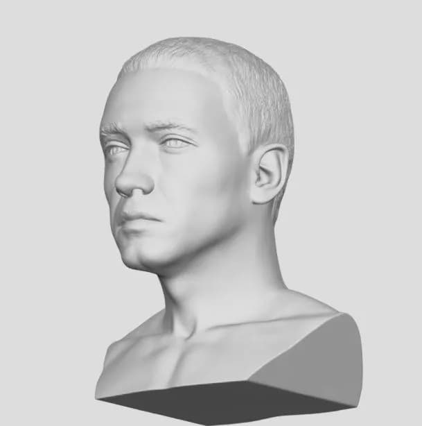 STL - eminem bust