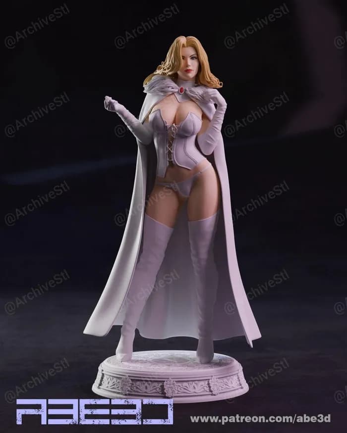 STL - Emma Frost Figura 2