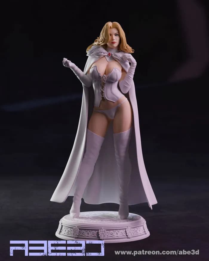 STL - Emma Frost Figura 3