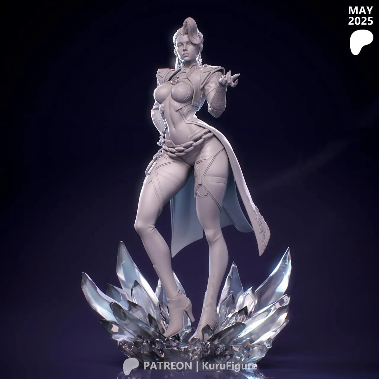 STL - Emma Frost figura 4