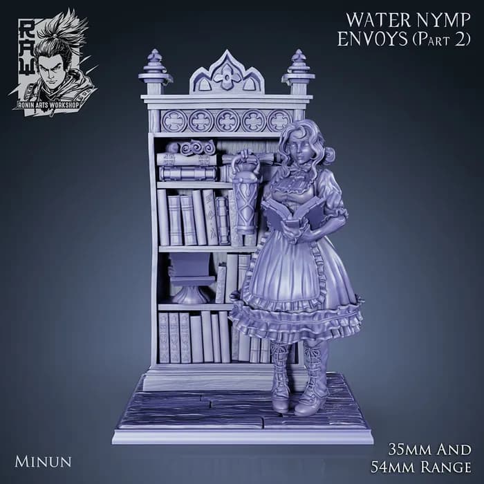 STL - envoyminun supported[54mm] x render 2