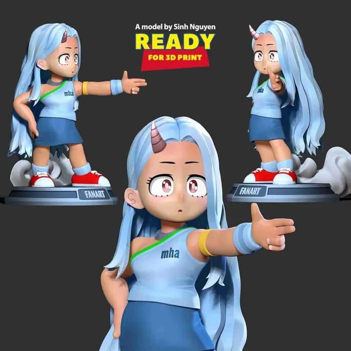 STL - eri chibi render 2