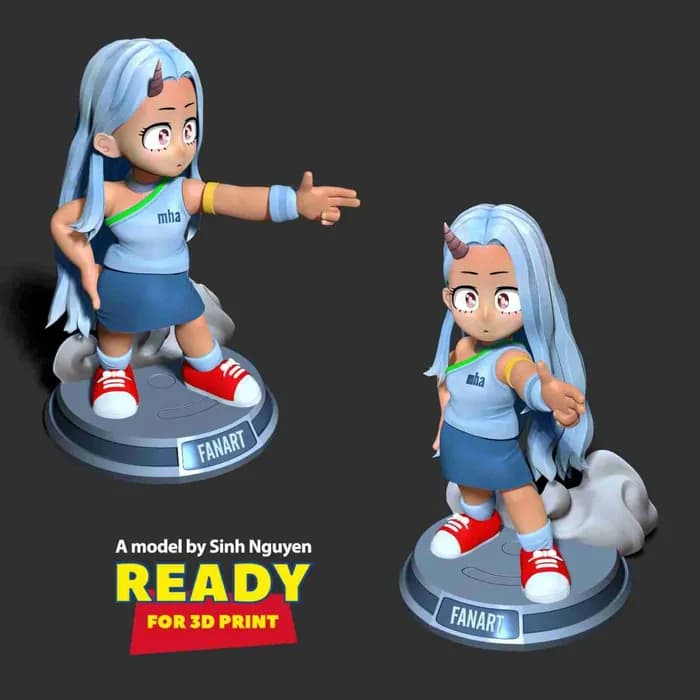 STL - eri chibi render 5