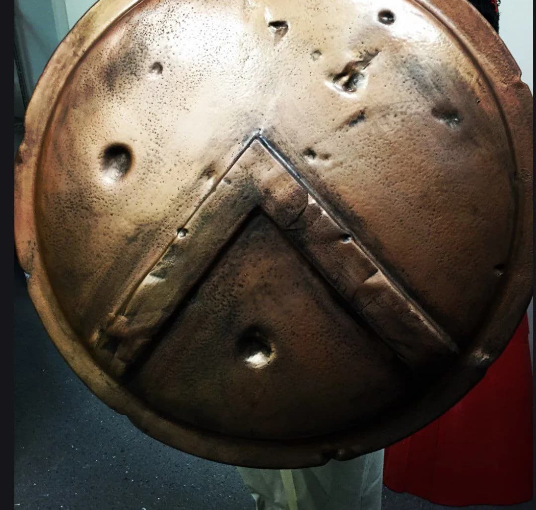 STL - Escudo espartano