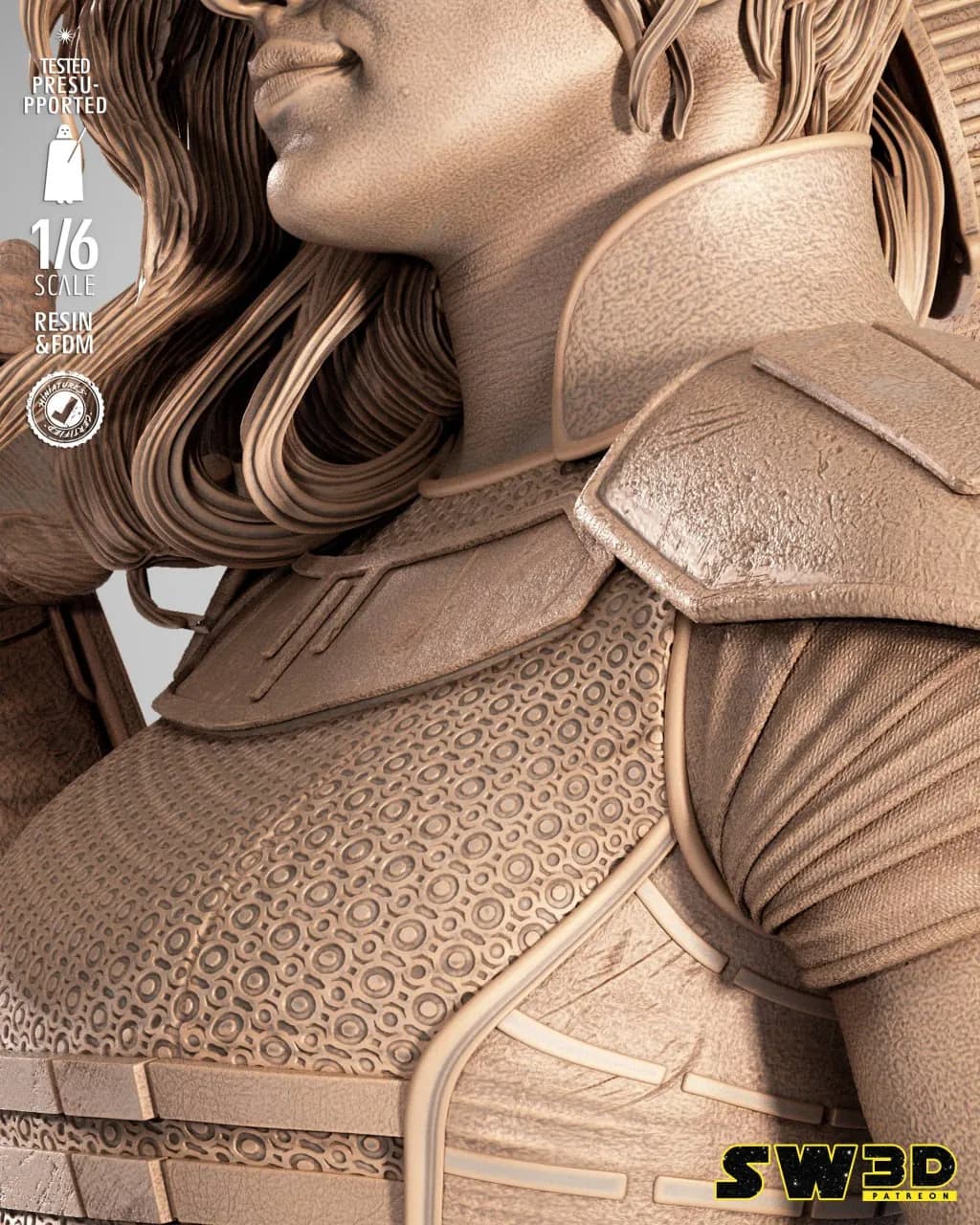 STL - Escultura de Cara Dune