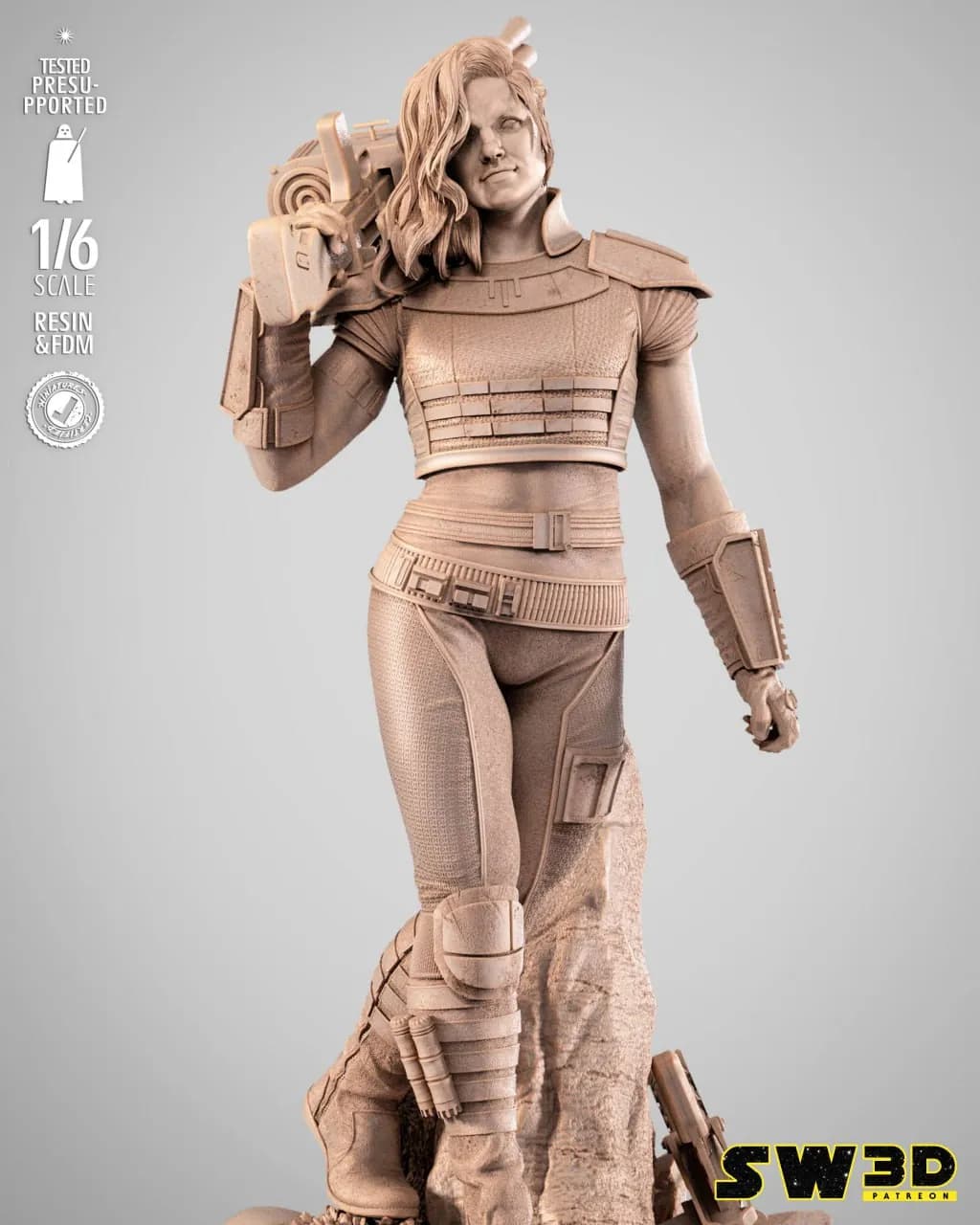 STL - Escultura de Cara Dune