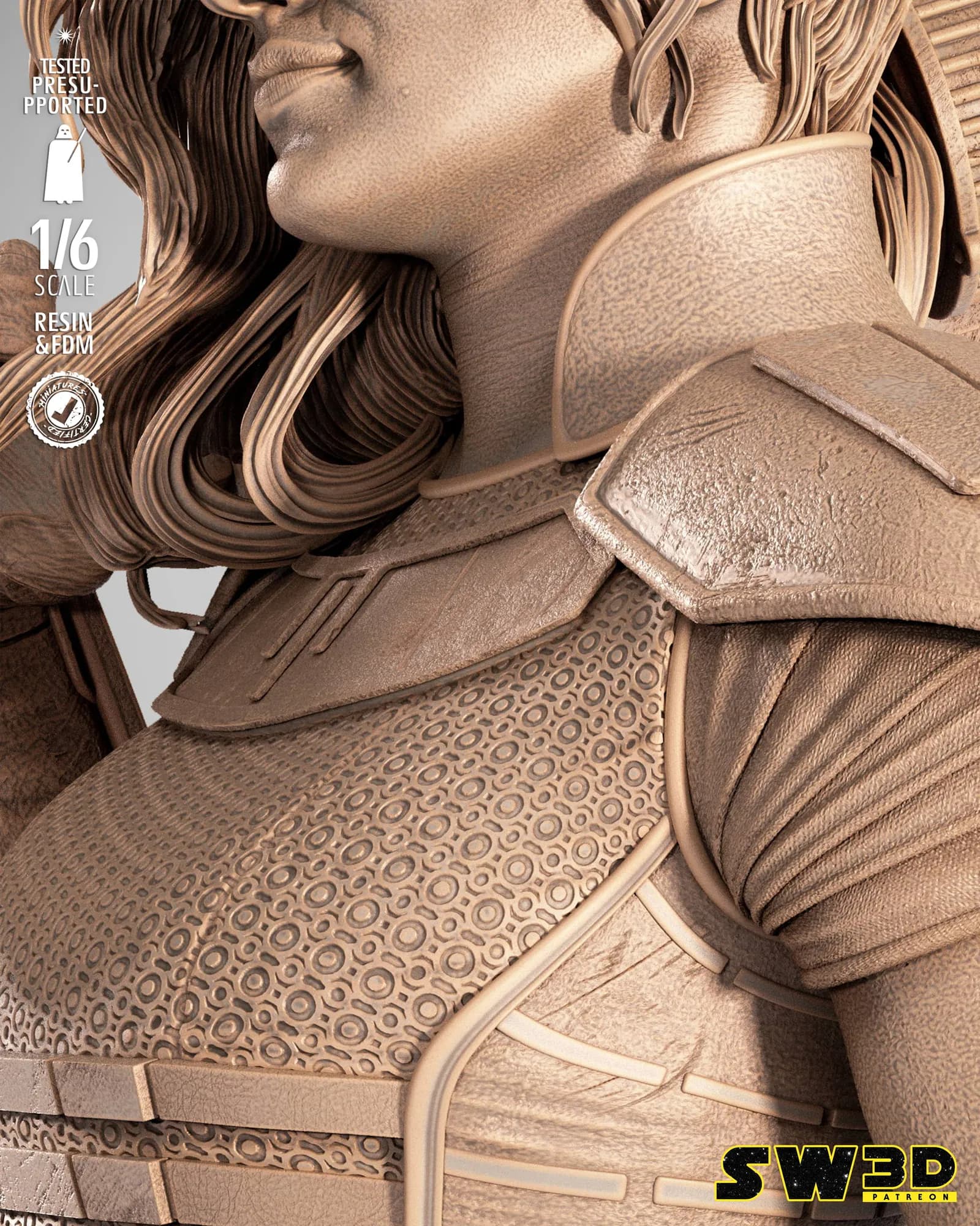 STL - Escultura de Cara Dune