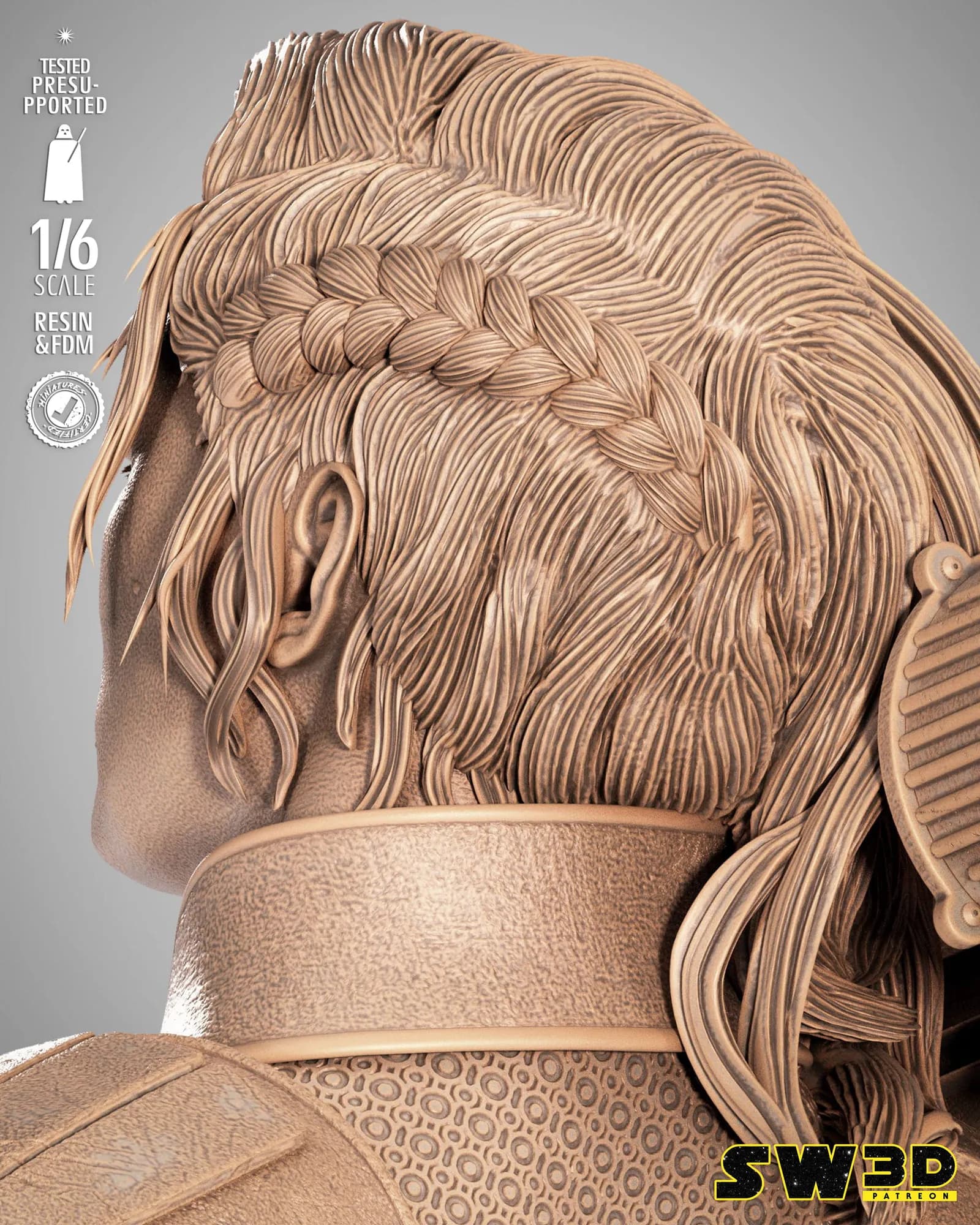 STL - Escultura de Cara Dune