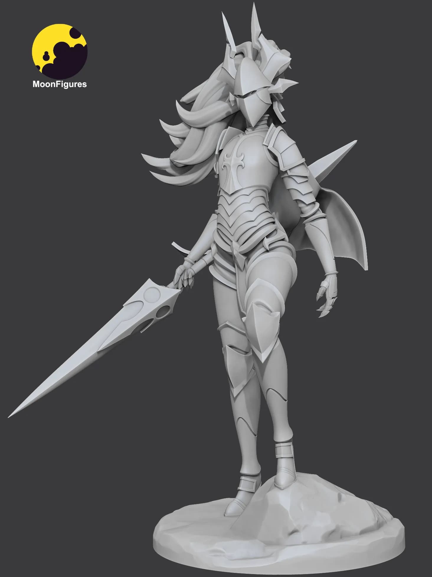 STL - Esil Radiru de Solo Leveling render 5