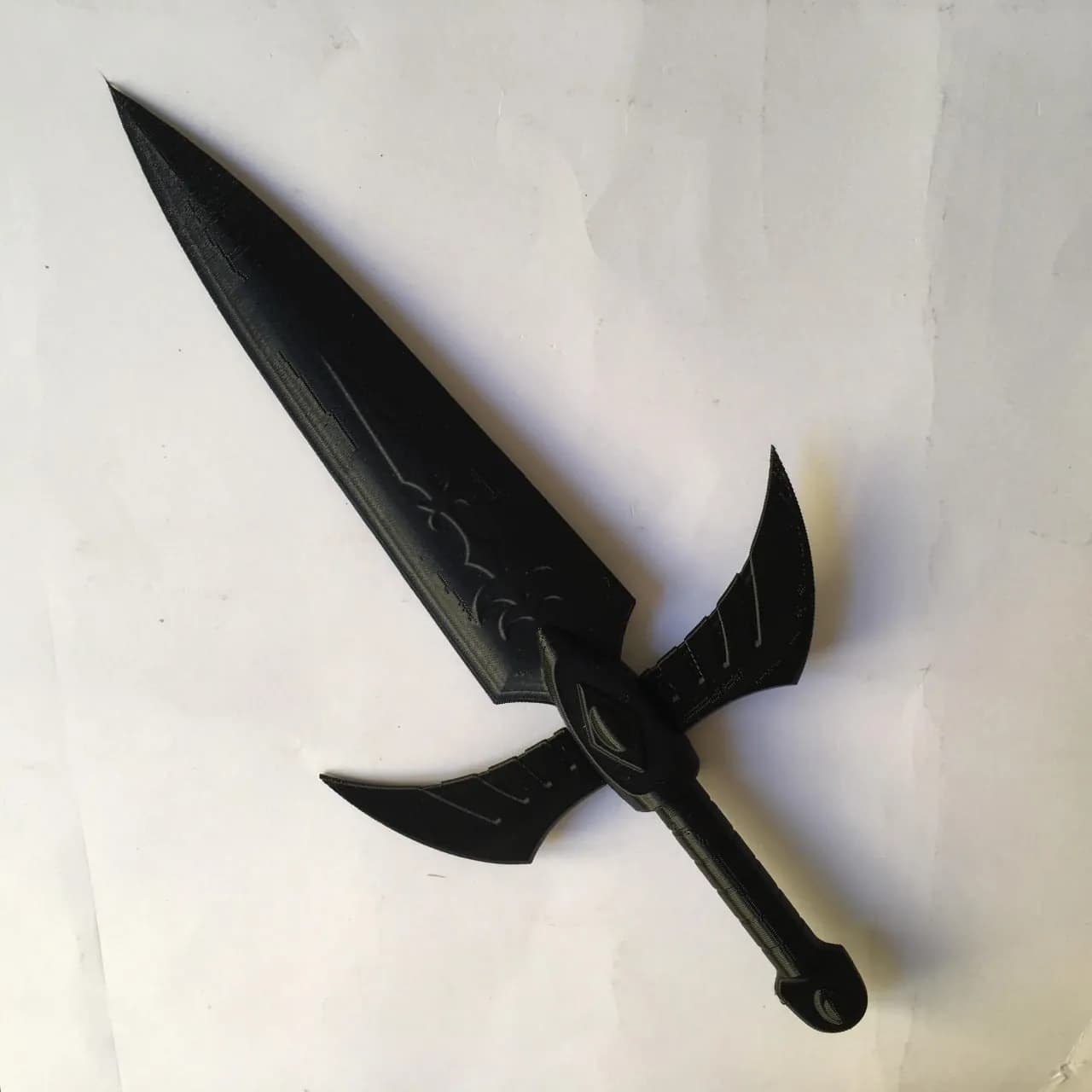 STL - Espada con guardamanos curvo