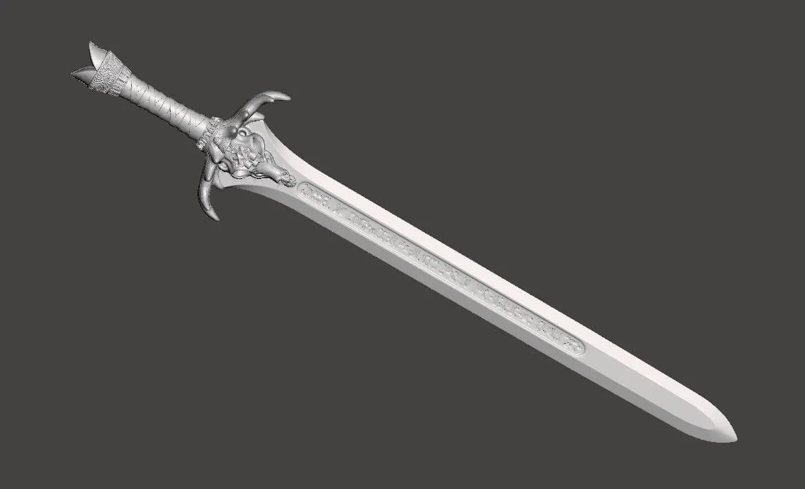 STL - Espada de Conan