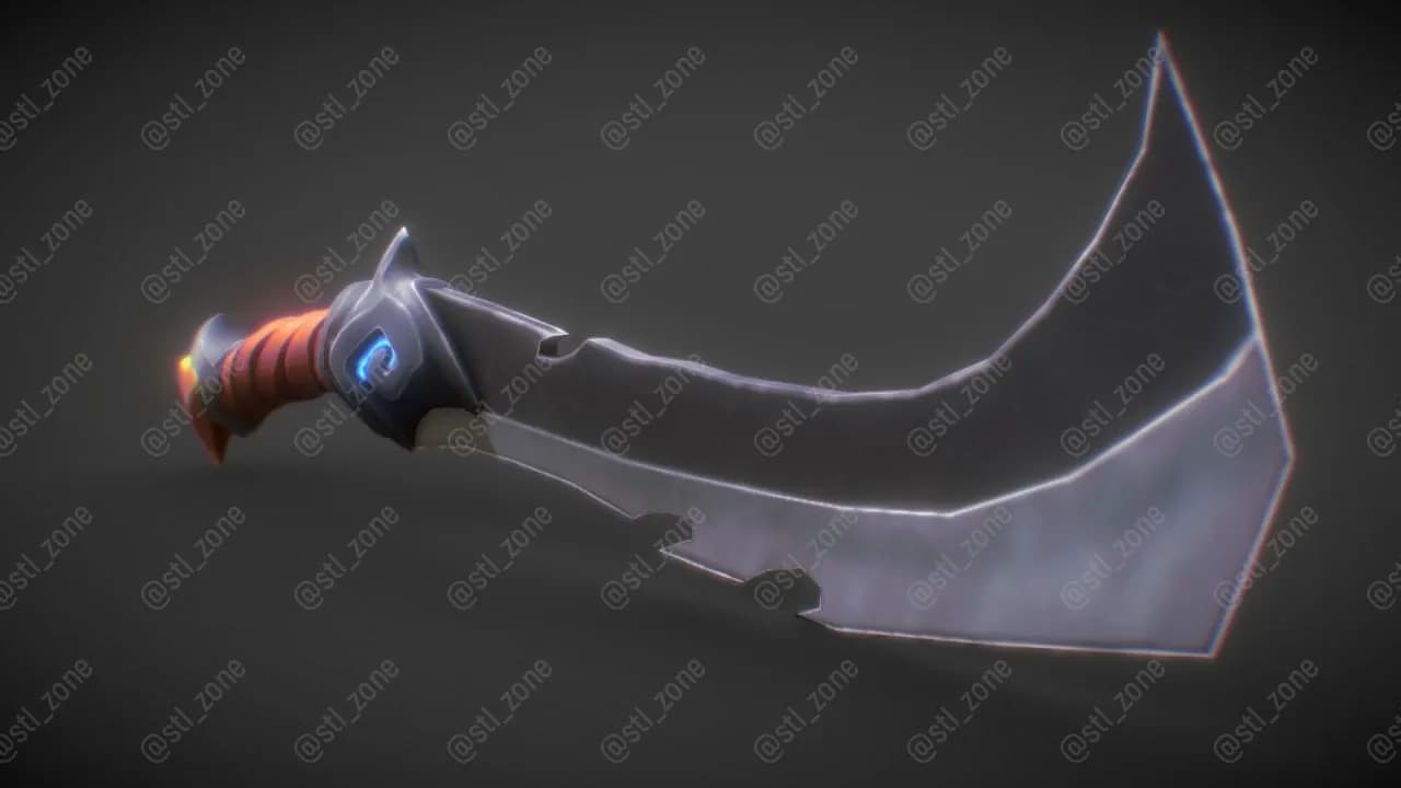 STL - Espada de Darksiders Genesis