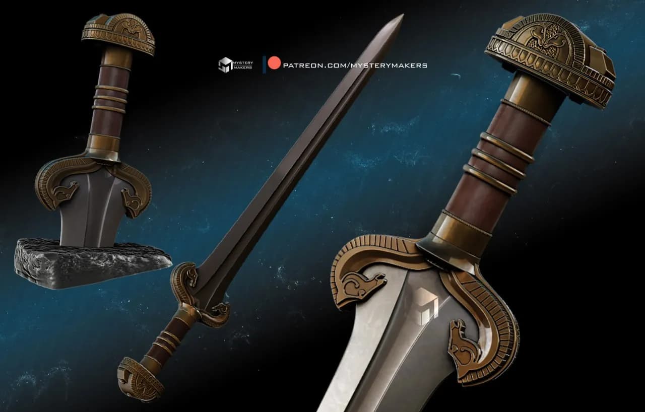 STL - Espada de Eowyn