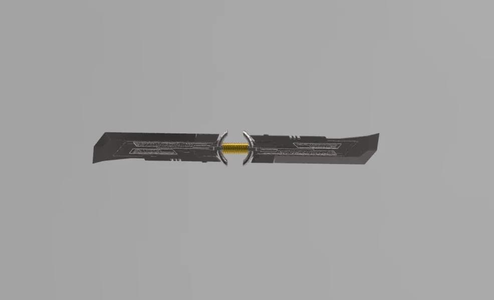 STL - Espada doble de Thanos