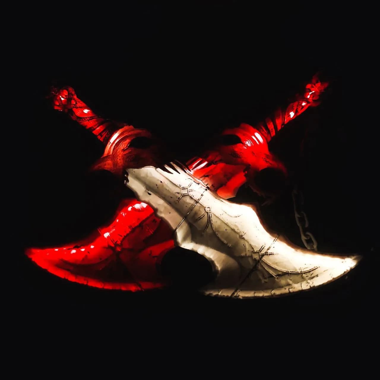 STL - Espadas del Caos de Kratos render 5