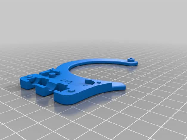 STL - esposas dobles con llave