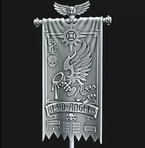 STL - Estandarte de los Blood Angels