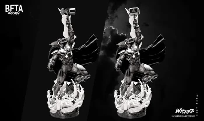 STL - Estatua Beta Ray Bill